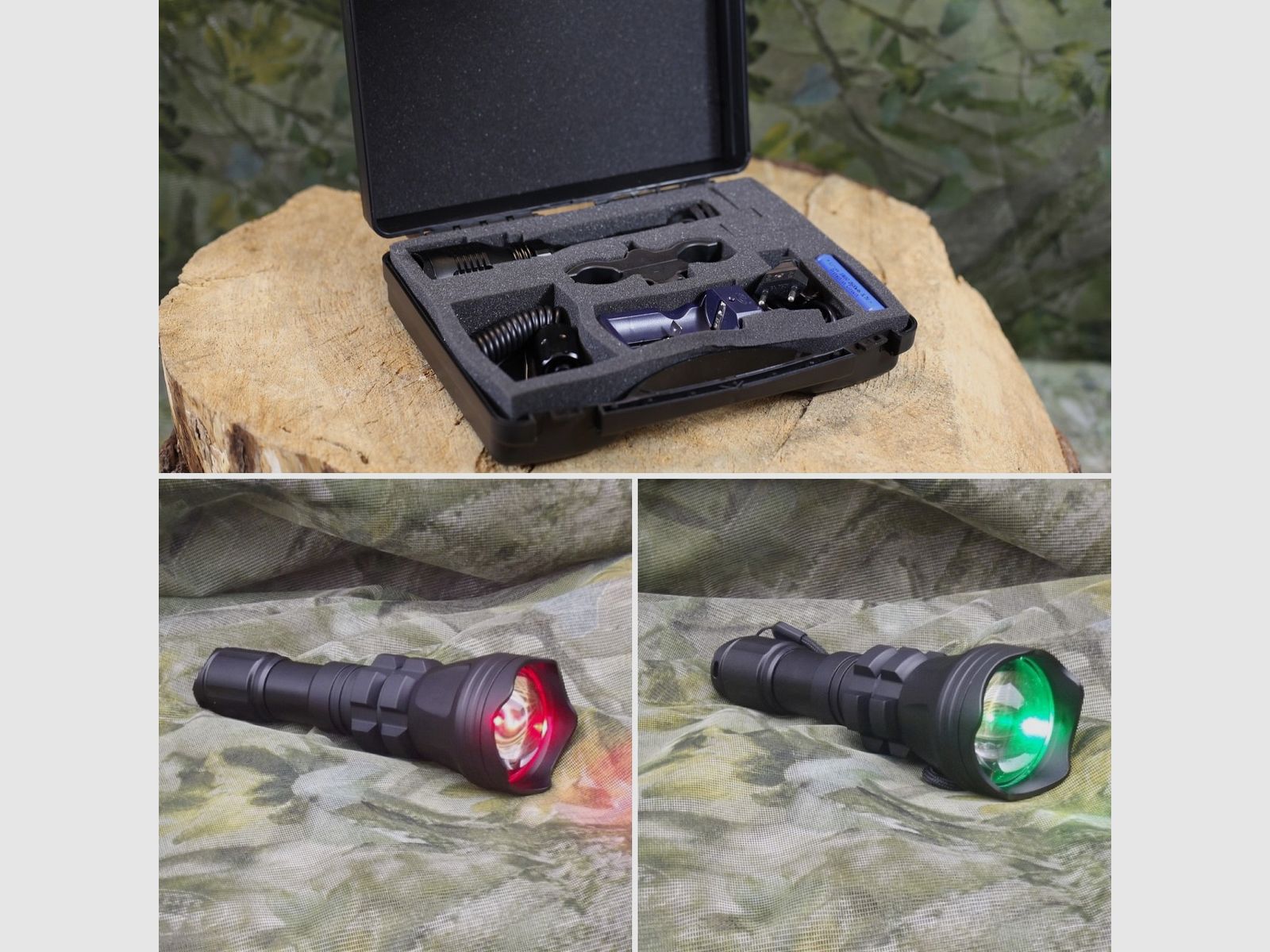 Waidmann torcia LED da caccia con zoom da 380 lumen con custodia, immagine 5 di 6