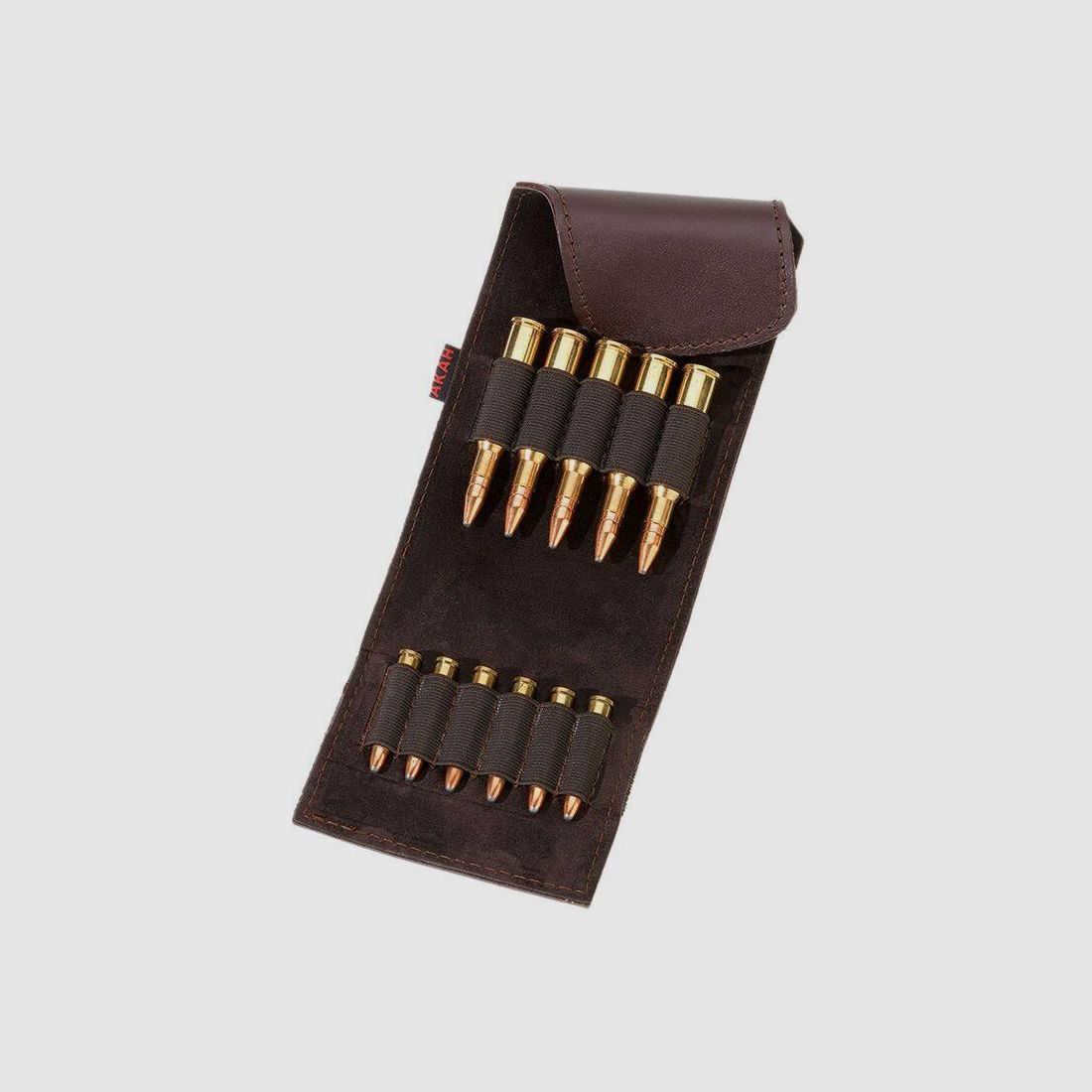 AKAH Patronenetui aus Büffelleder