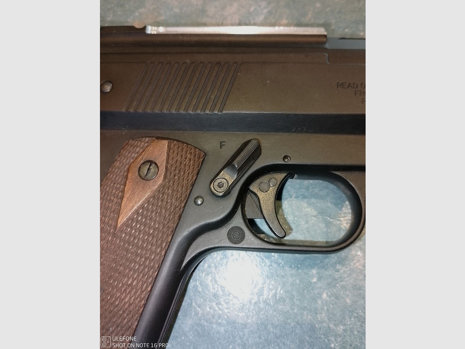 Weihrauch HW 45 Luftpistole,sehr stark im Durchschlag.Top Zustand 