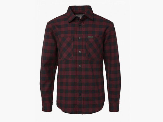 Chevalier Kinderhemd Ferret Flannel, Farbe Berry Red