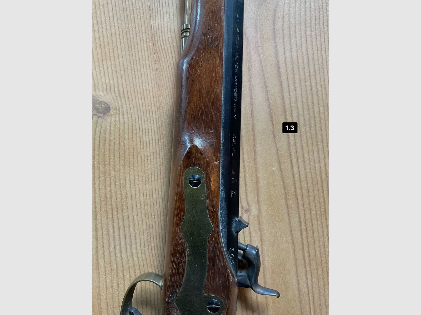 Schwarzpulver Vorderladerpistole
