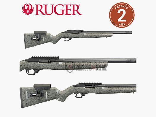 Repetierbüchse RUGER 10/22 Wettkampfgewehr Grau 41cm Kal. 22 Lr
