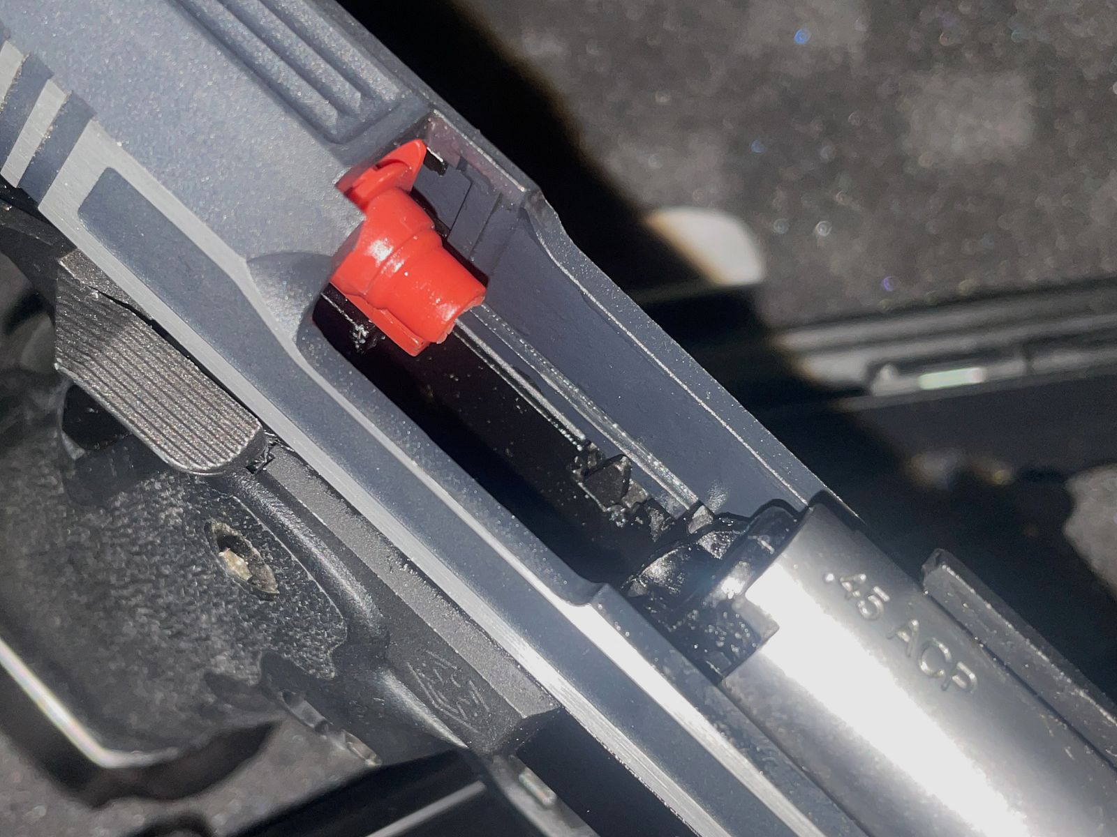 AW Custom Airsoft Pistole Hicapa 6mm BB + HPA Adapter Creeper Concepts