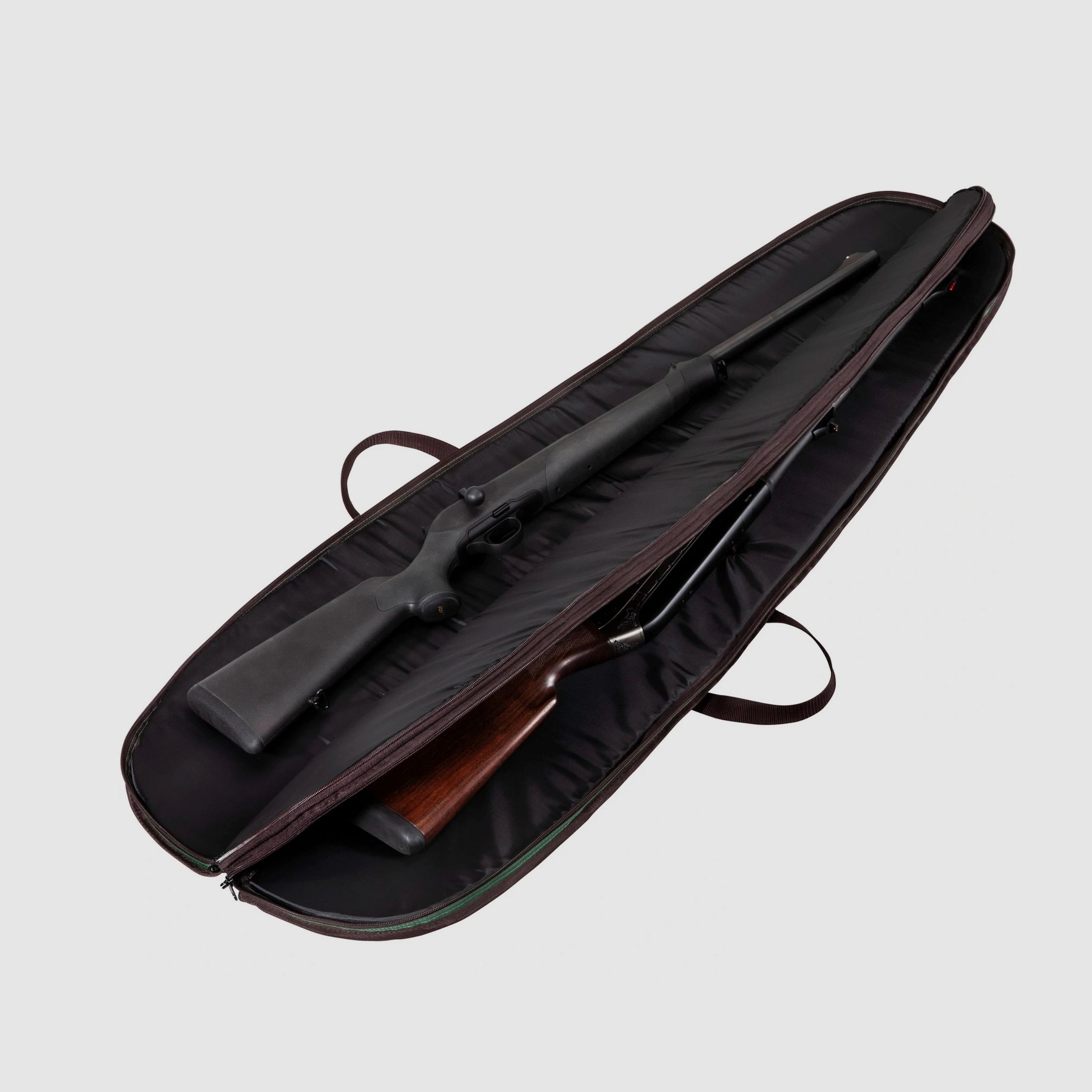 Parforce 171333 Doppelfutteral Polyamid Grün 126 cm Innenlänge