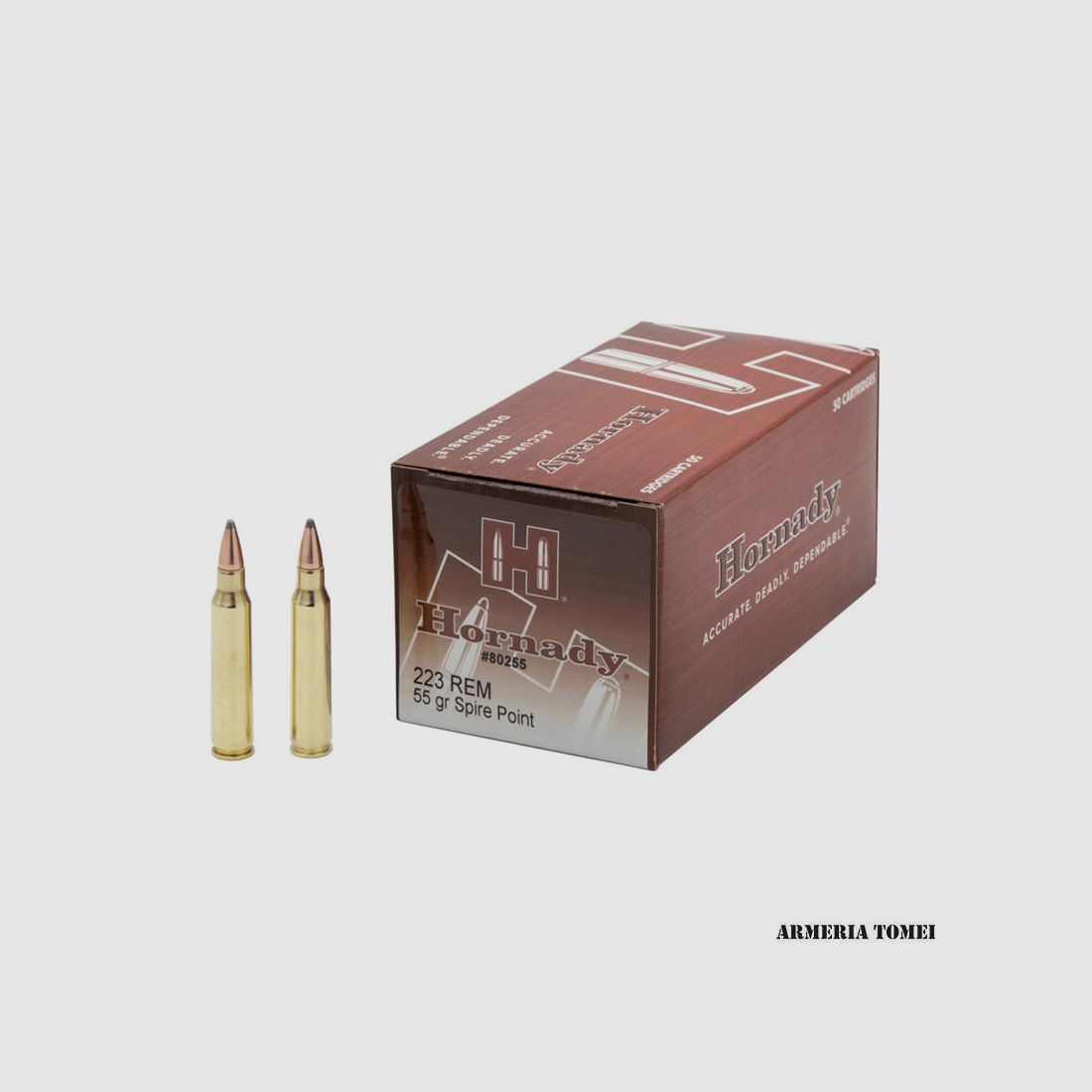 AMMUNITION – HORNADY – 30223 Remington 55 gr SP Custom™ -80255