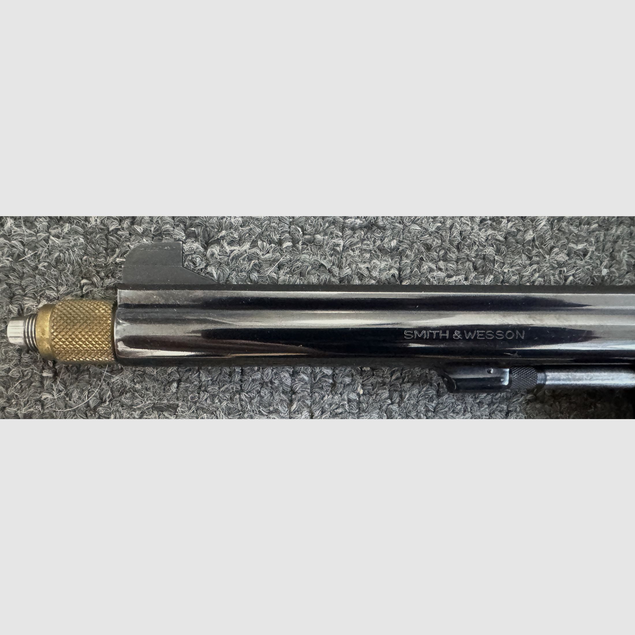 Smith & Wesson Revolver14-4 .38 Special with .22 conversion barrel