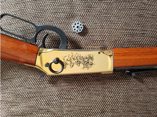 Walther Lever Action Wells Fargo long 4.5 mm Diabolo CO2 rifle 88 gram version (P18)