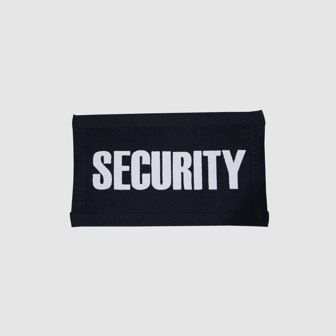 Beveiligingspatch zwart voor borst SECURITY