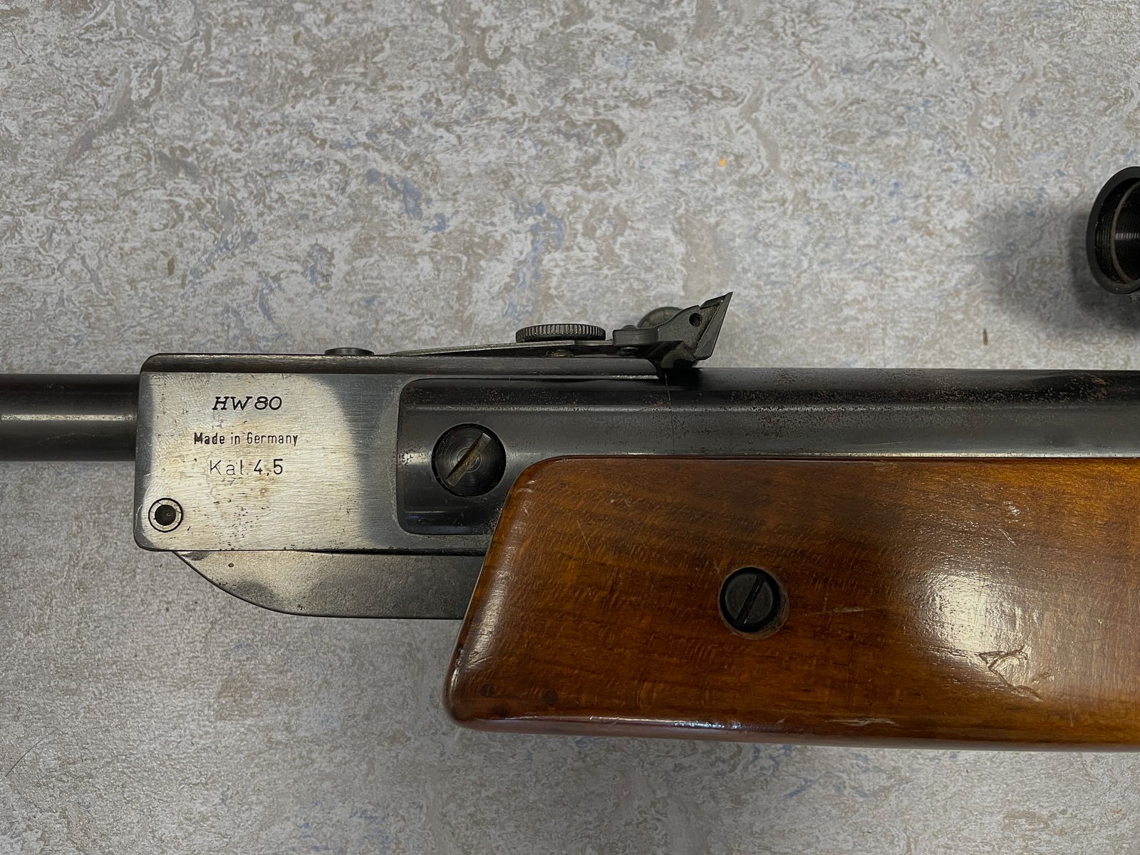 Weihrauch HW 80 Luftgewehr 4,5mm mit Nikko Zielfernrohr 4x20