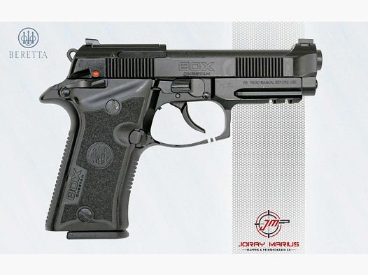 Beretta 80X Cheetah Black 9mm Kurz