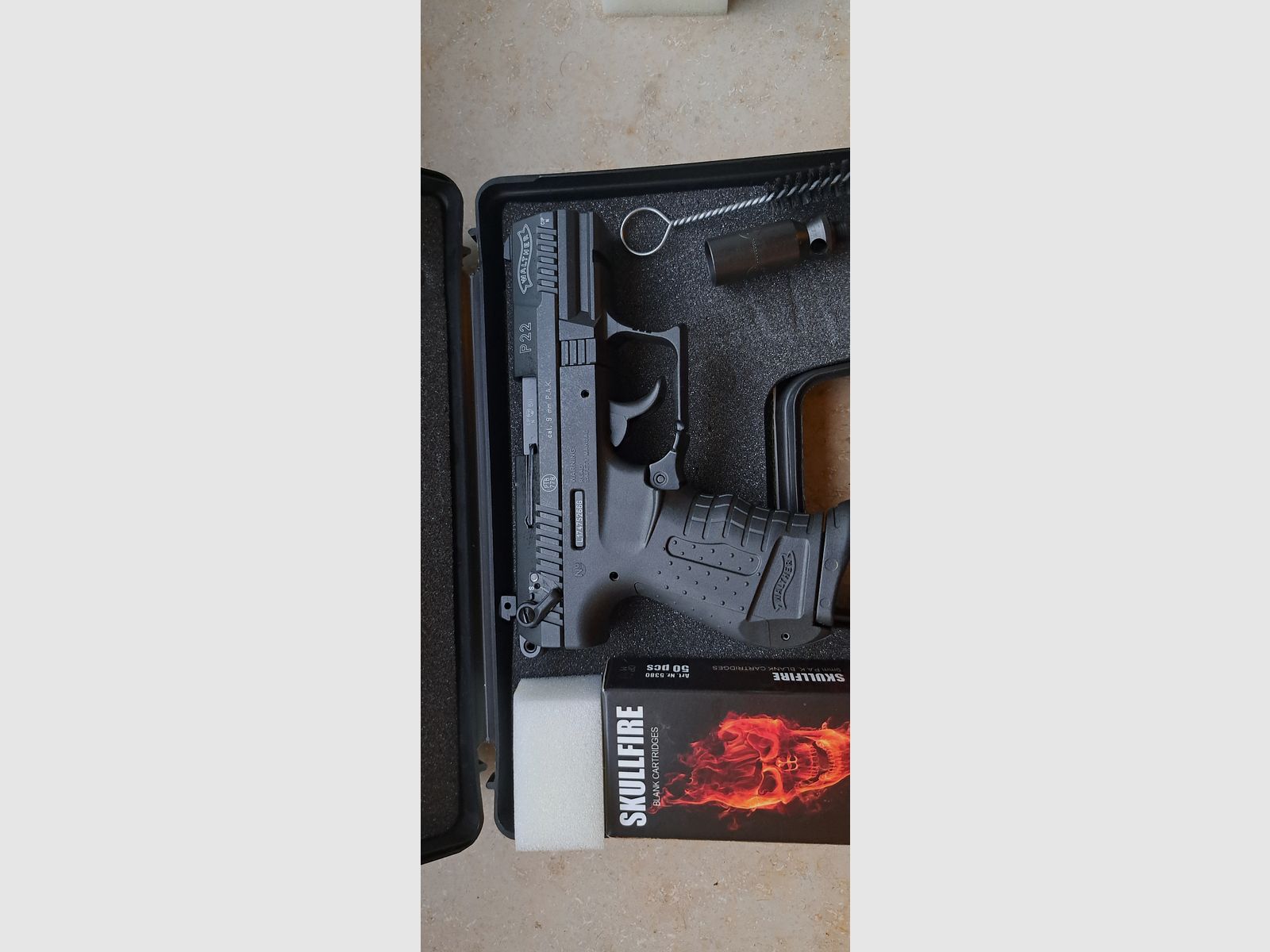 Walther P22 9mm P.A.K. Neu.