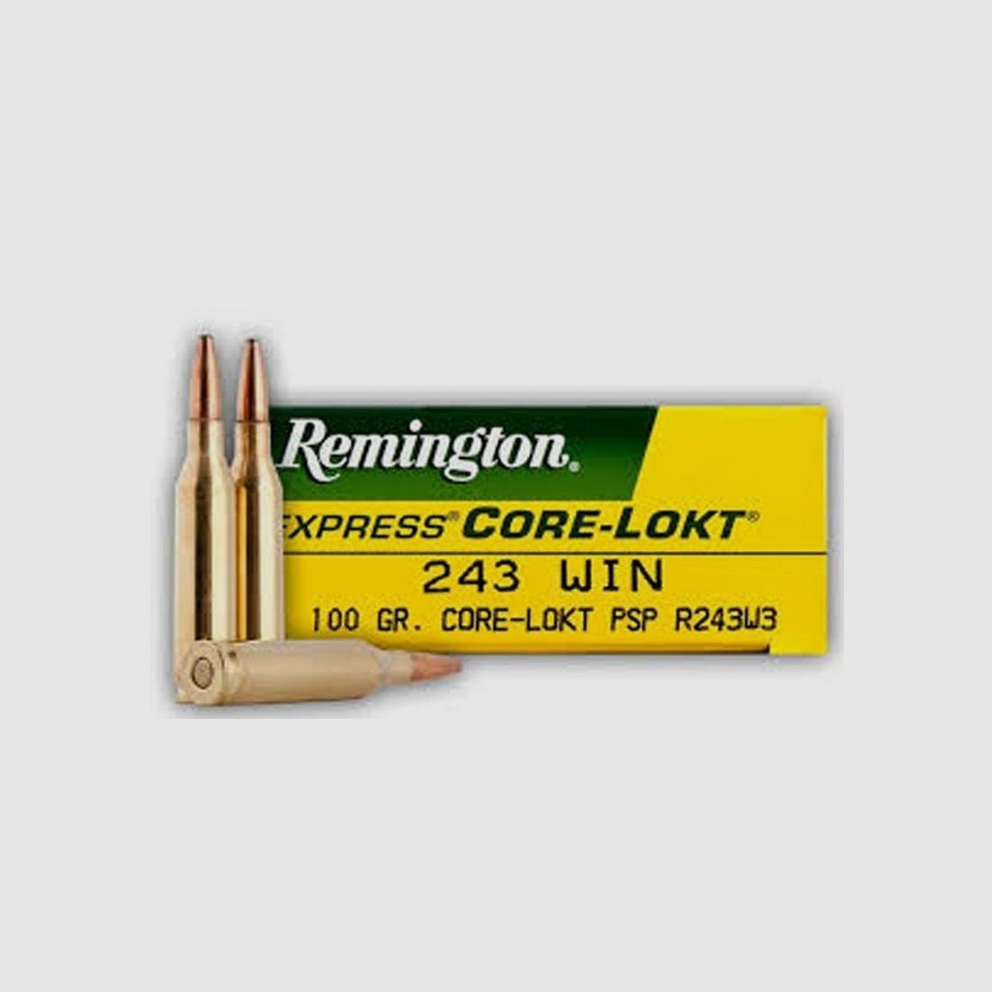 Munition Remington Core-Lokt PSP Cal.243 WIN 100gr, image 2 sur 2