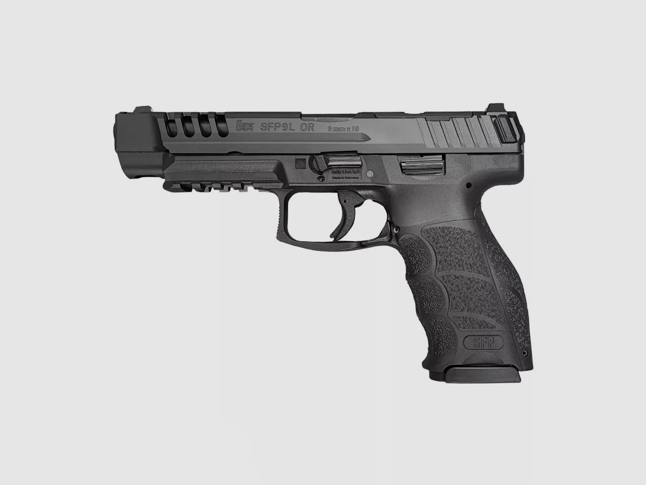 Pistolet semi-automatique H&K SFP9L-SF OR cal. 9x19mm, canon de 127 mm, image 1 sur 2