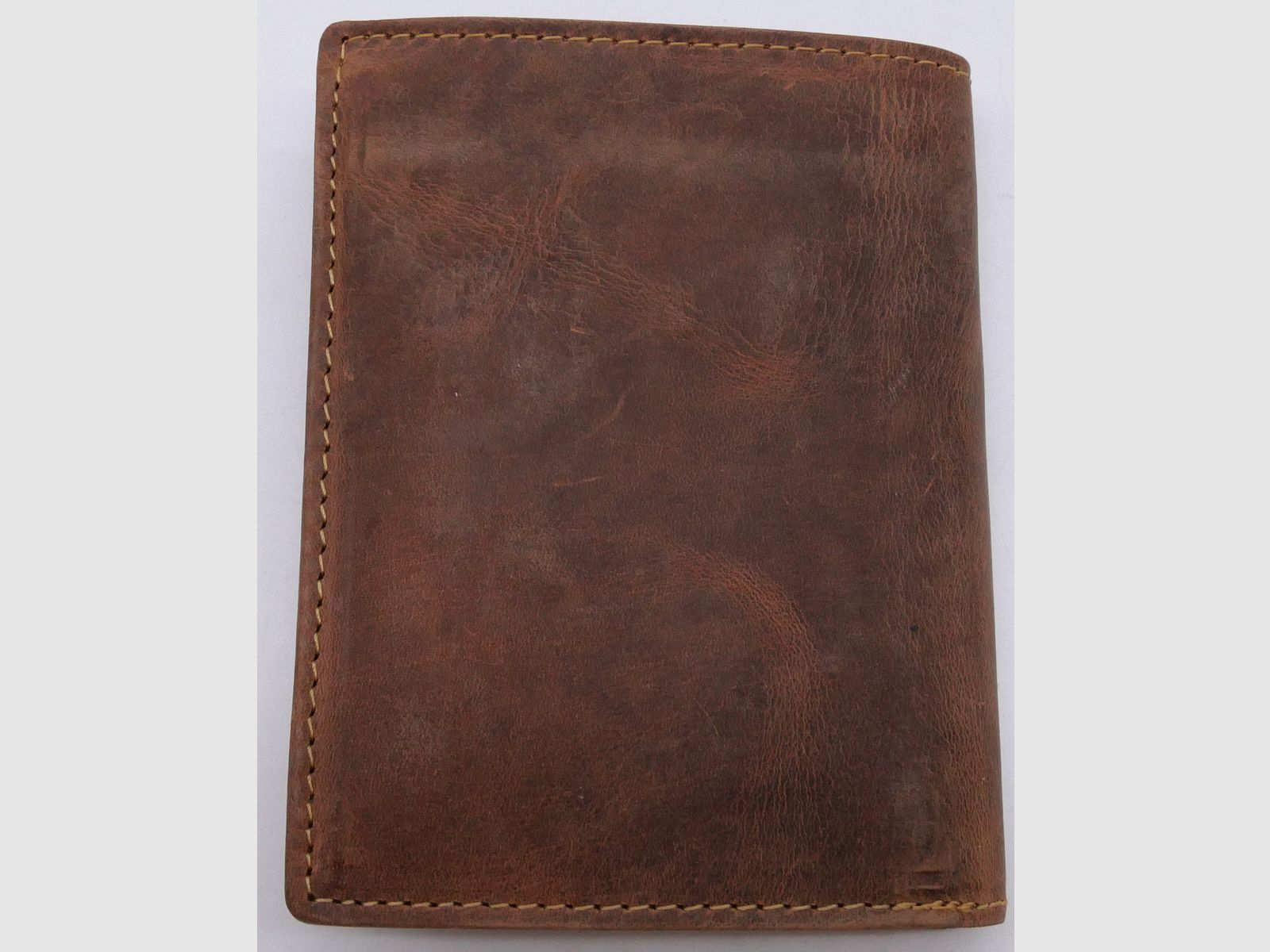 Greenburry Leder Geldbörse braun Vintage Animal Collection Wildschweinkopf 1701-Wild Boar-25, Bild 5 von 5