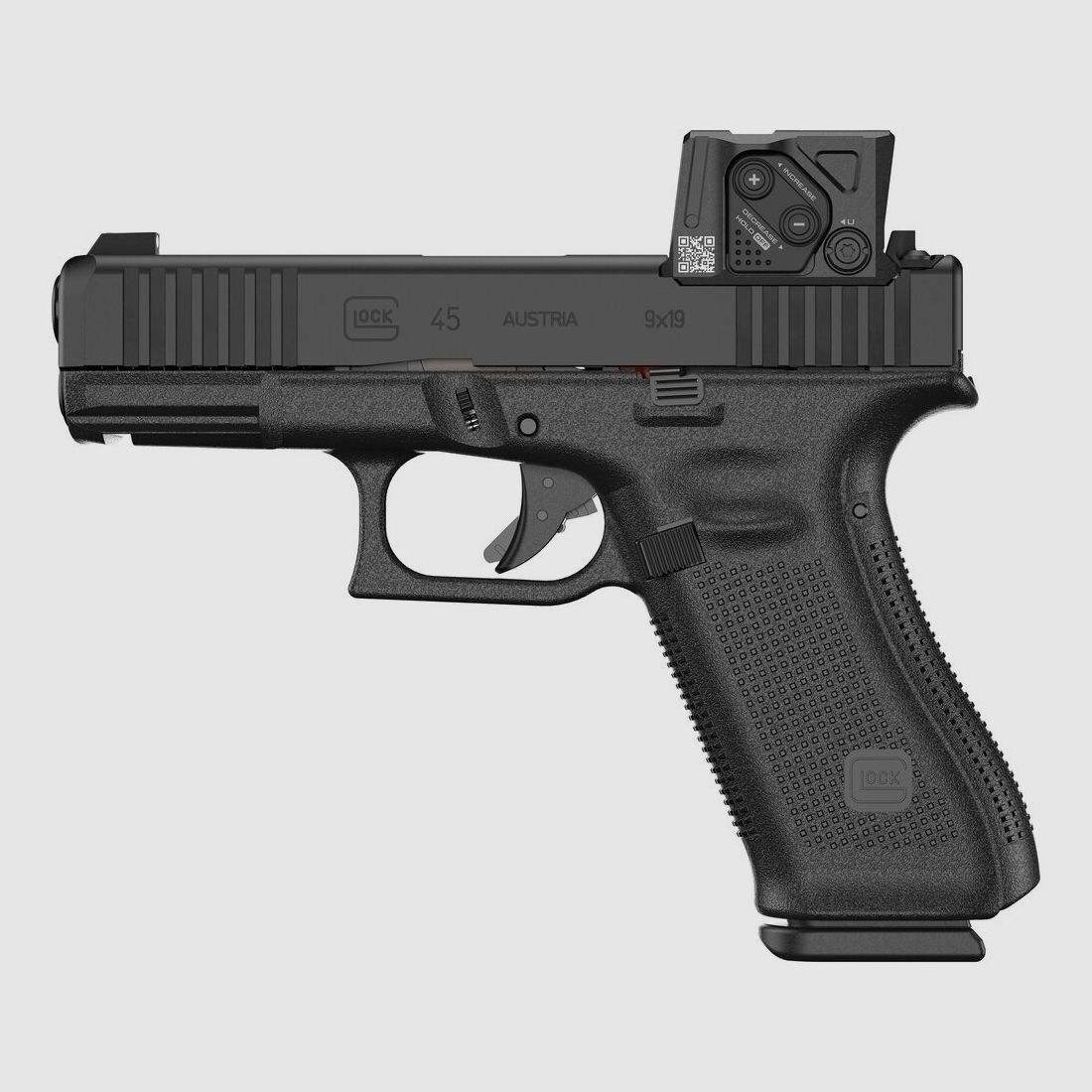 Glock Pistol 45 Gen5 MOS/FS A-CUT Combo 9 mm Luger