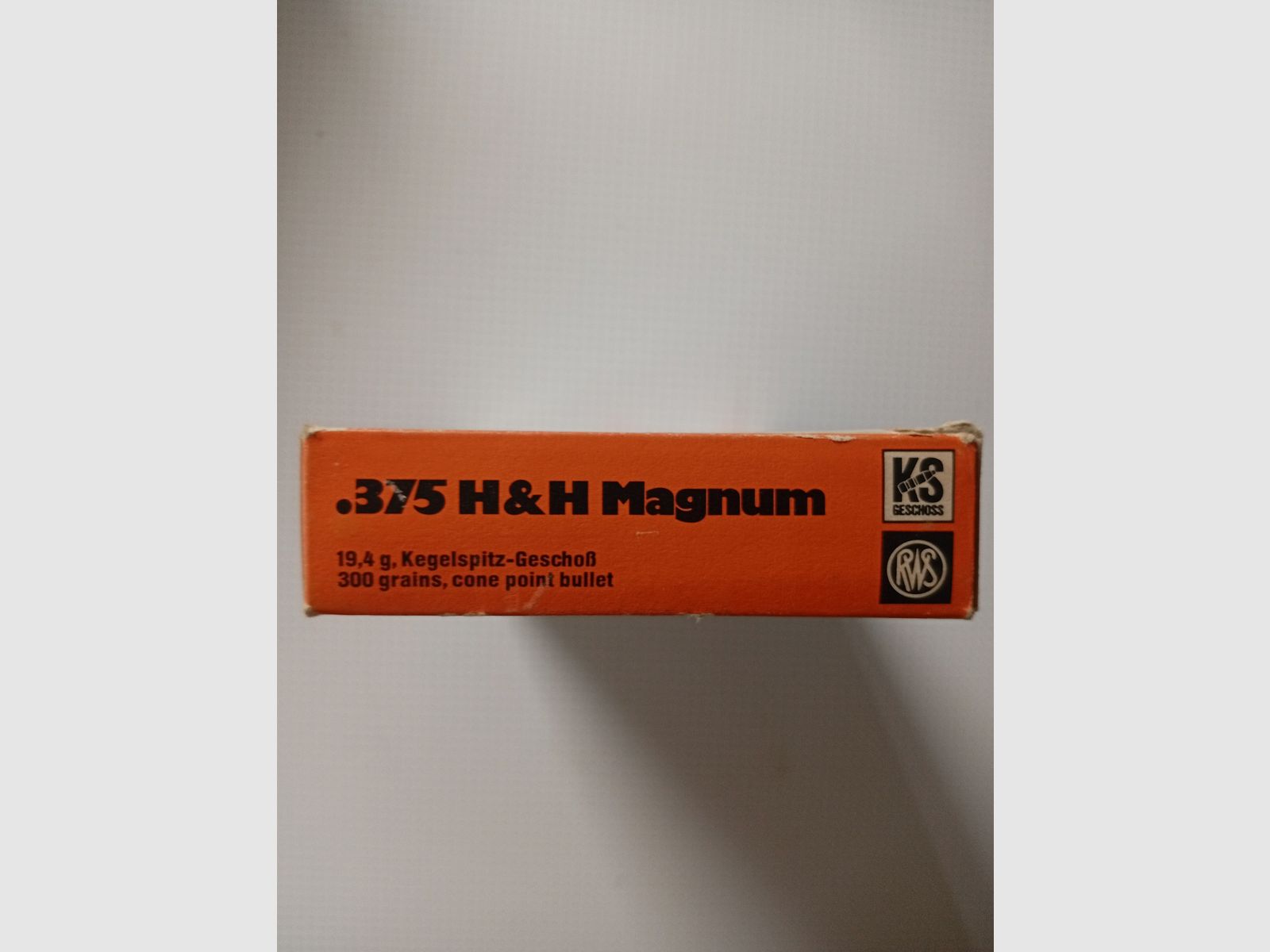 .375 H&H Mag cartridge