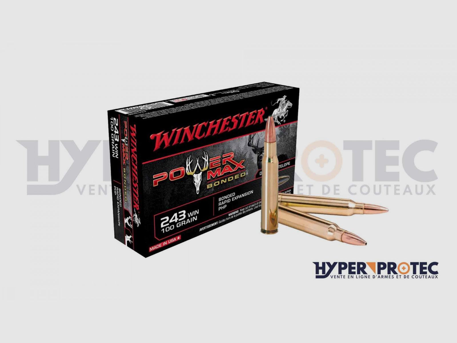 Amunicja 30 06 Winchester Power Max Bonded, zdjęcie 2 z 3