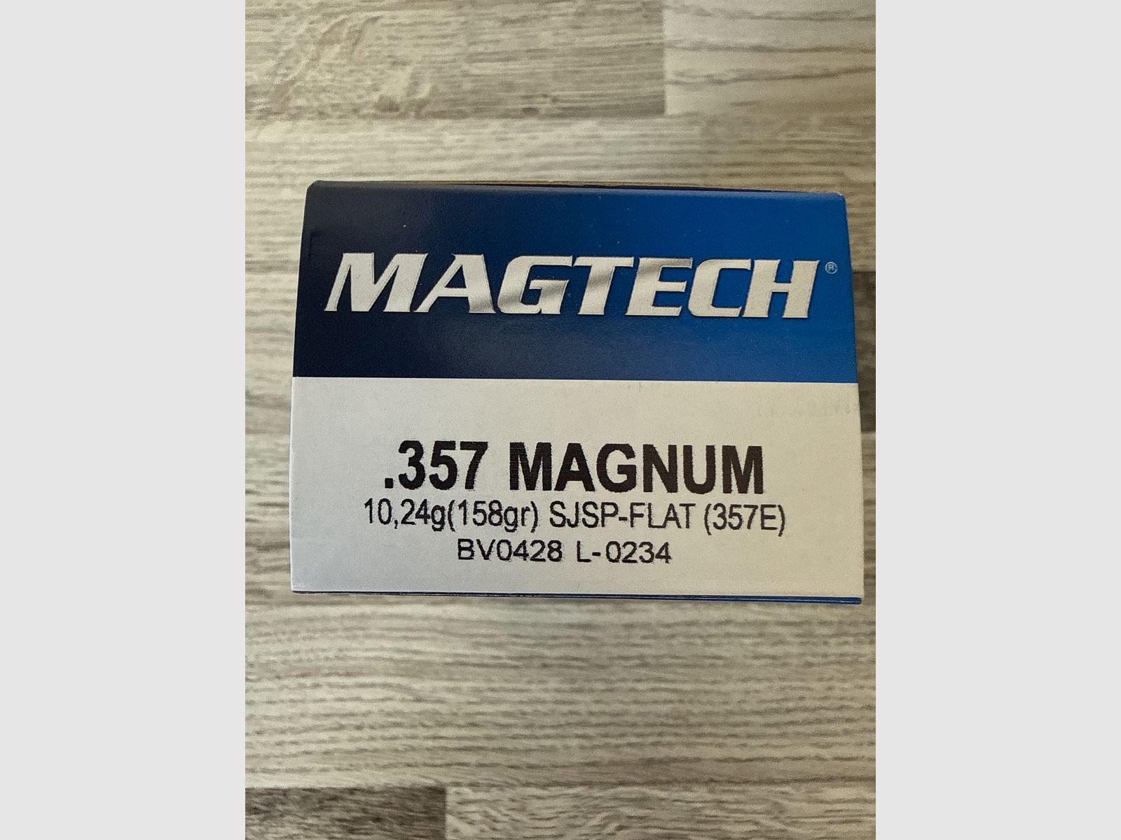 MacTech .357 Mag 158gr. SJSP-Flat