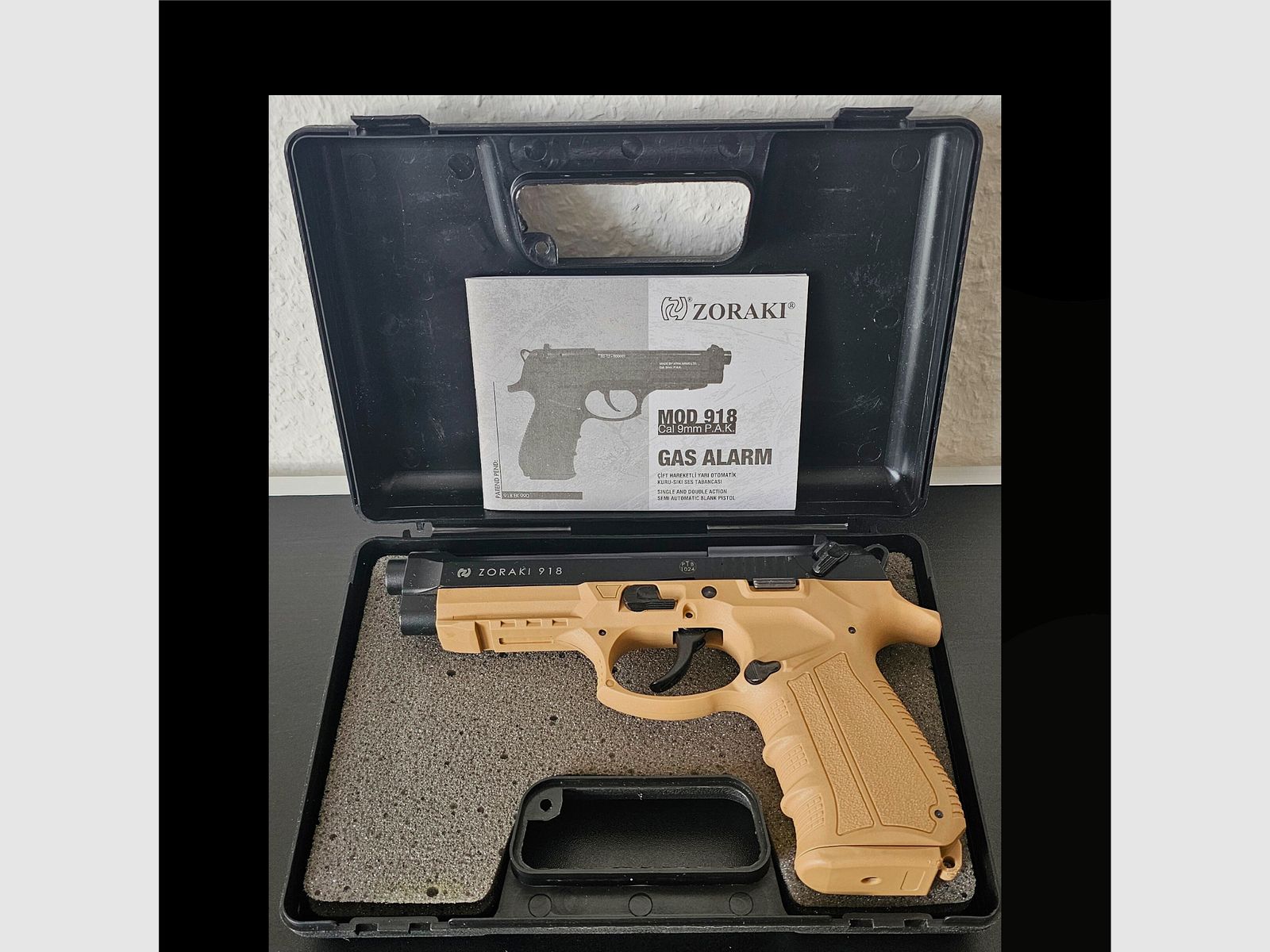 Zoraki MOD 918 Cal. 9mm P.A.K. - Top Carefree Package