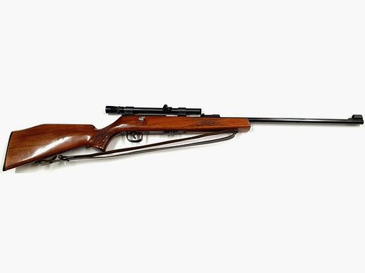 Repeating rifle with scope