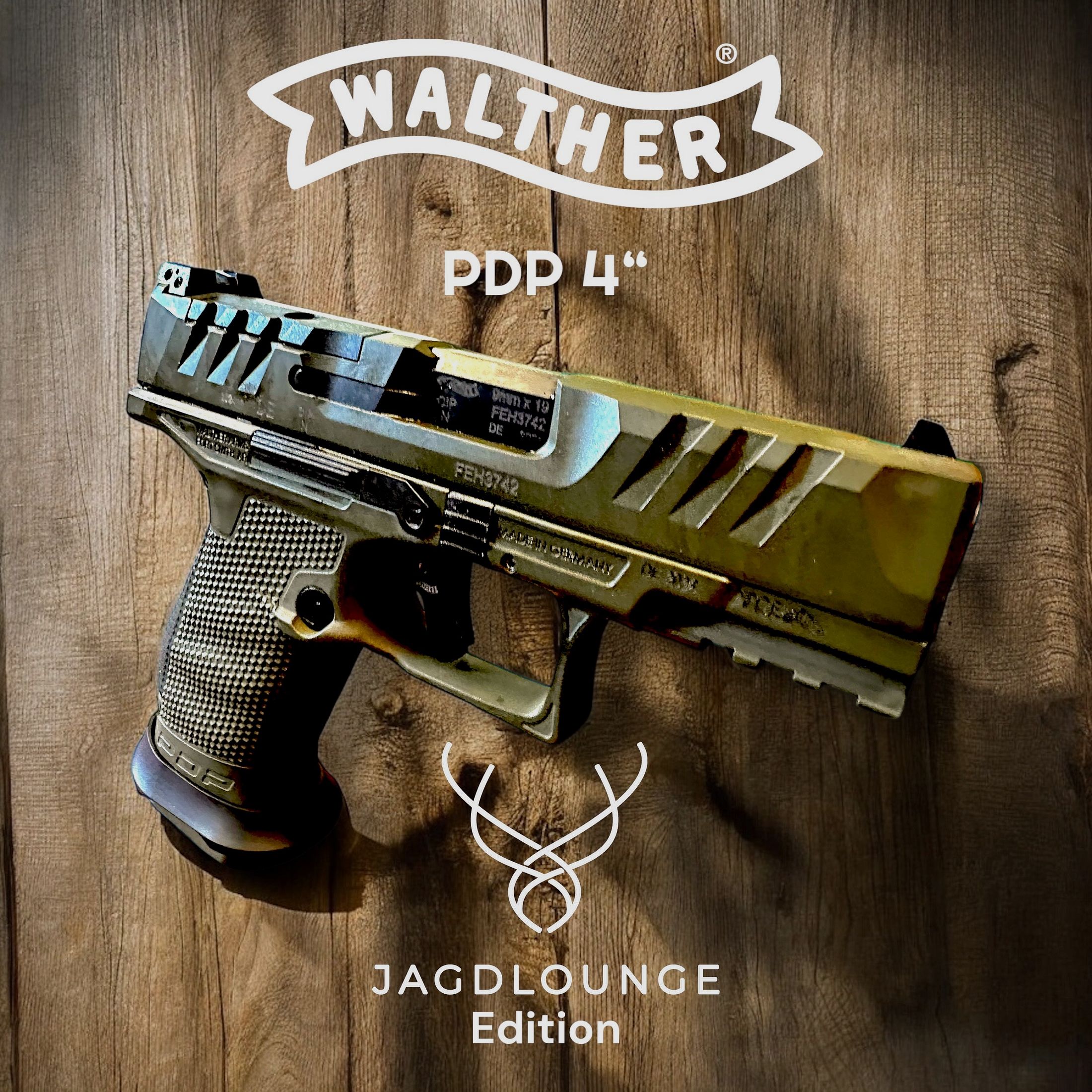 Walther PDP Compact 4” AKAH Sondermodell  Optic Ready