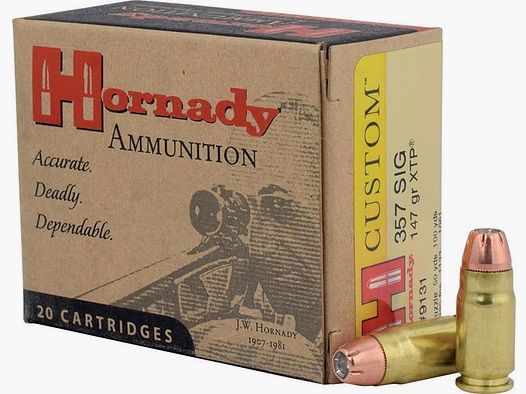 Hornady .357 Sig XTP punta hueca 147gr - 20 uds.