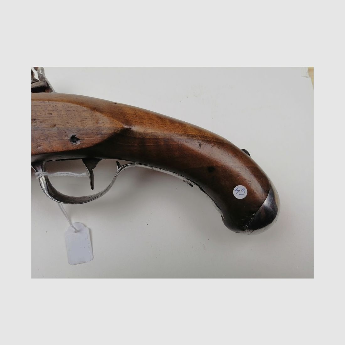 Schöner Kavalleriepistole Modell 1763-1766 – Revolutionäre Herstellung aus Libreville – BE, Bild 7 von 13