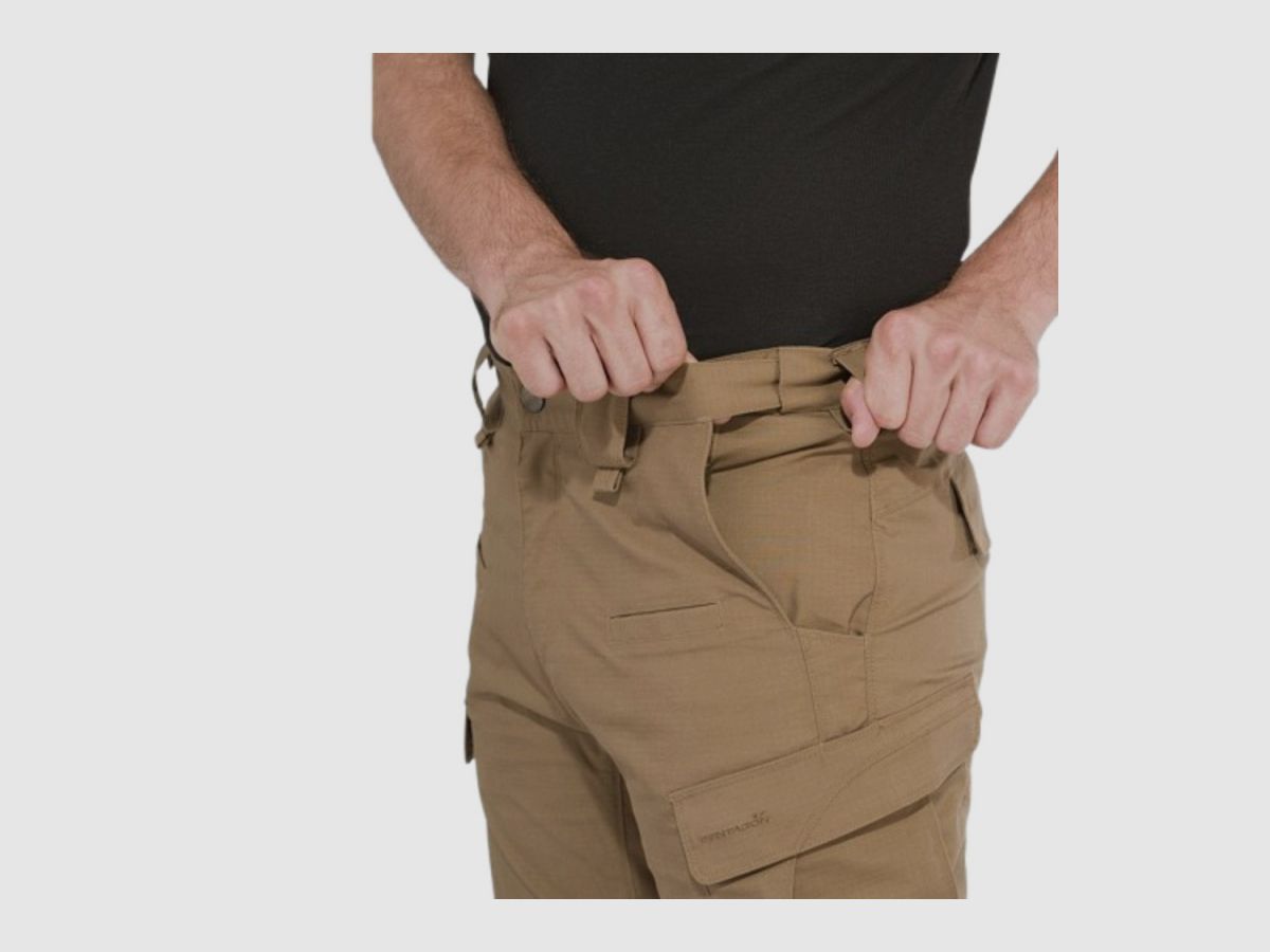 PENTAGON Aris Taktische Hose, Innenbeinlänge: 32", Farbe: 03-Coyote, Größe: 40, Bild 1 von 6