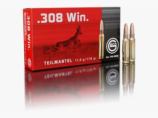 Büchsenpatronen GECO 308 Win. TM