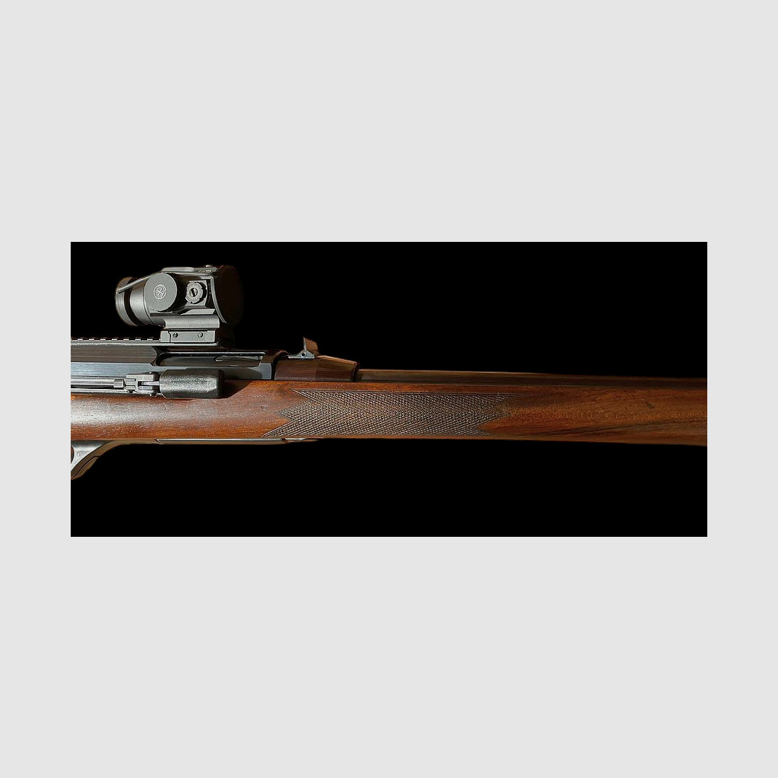 Selbstladebüchse Heckler&Koch HK940 im Kaliber .30-06Spr. mit Hawke Pirsm Sight auf Picatinny Rail