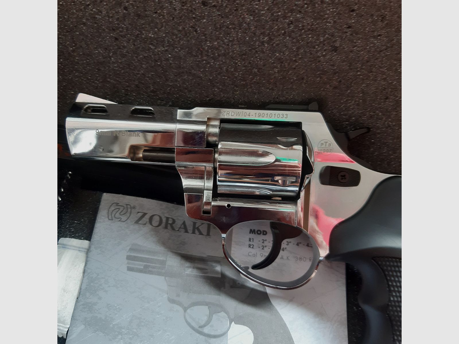 Verkaufe Zoraki R2 Schreckschussrevolver 