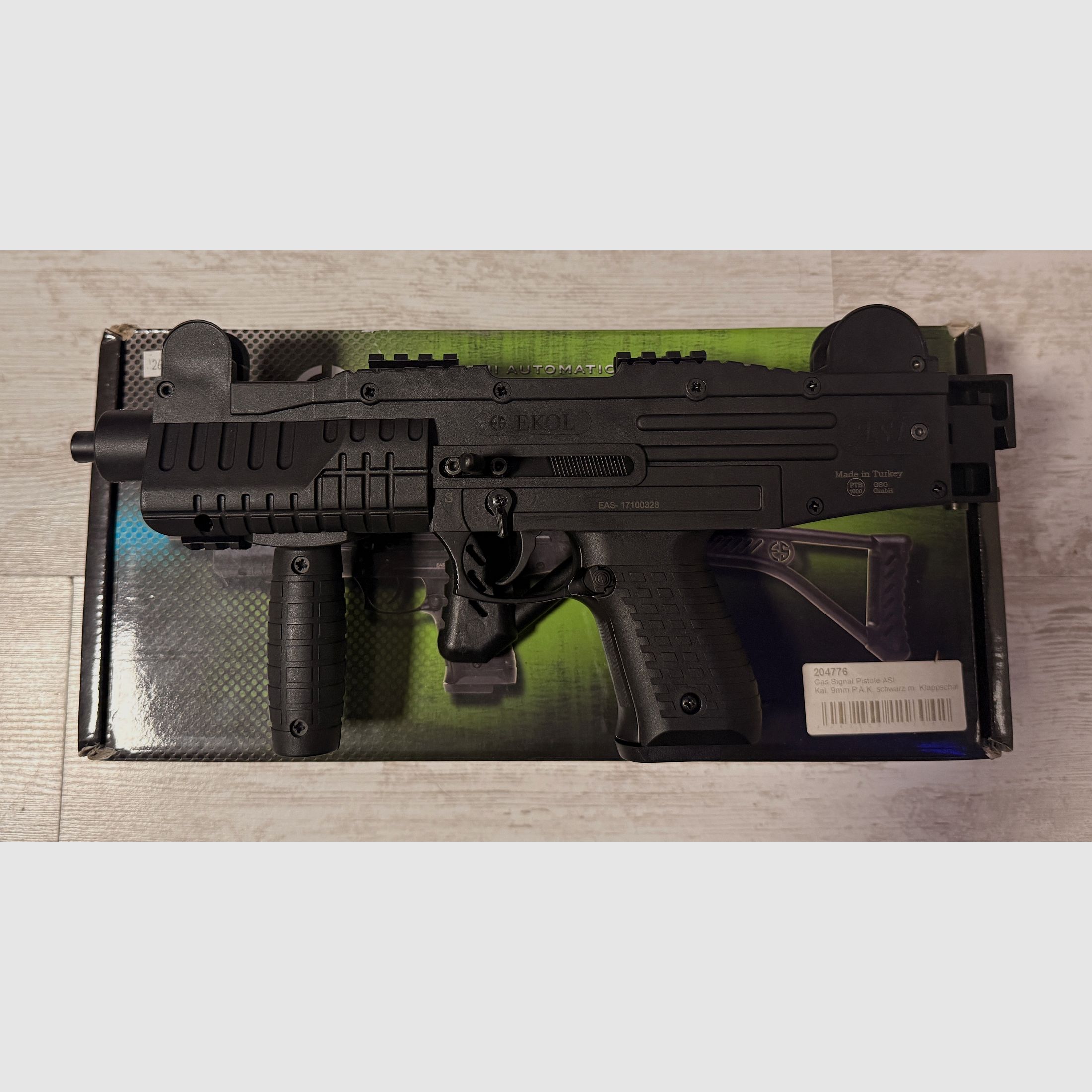 Anuncio de venta – Ekol ASI pistola de fogueo (PTB 1000, versión alemana)