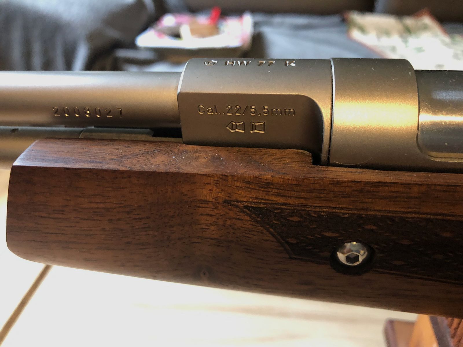 Luftgewehr Weihrauch HW 77 