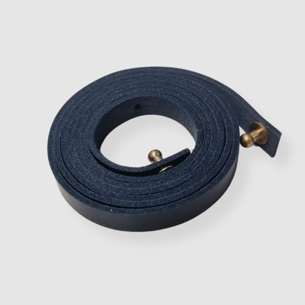 Leather binocular strap