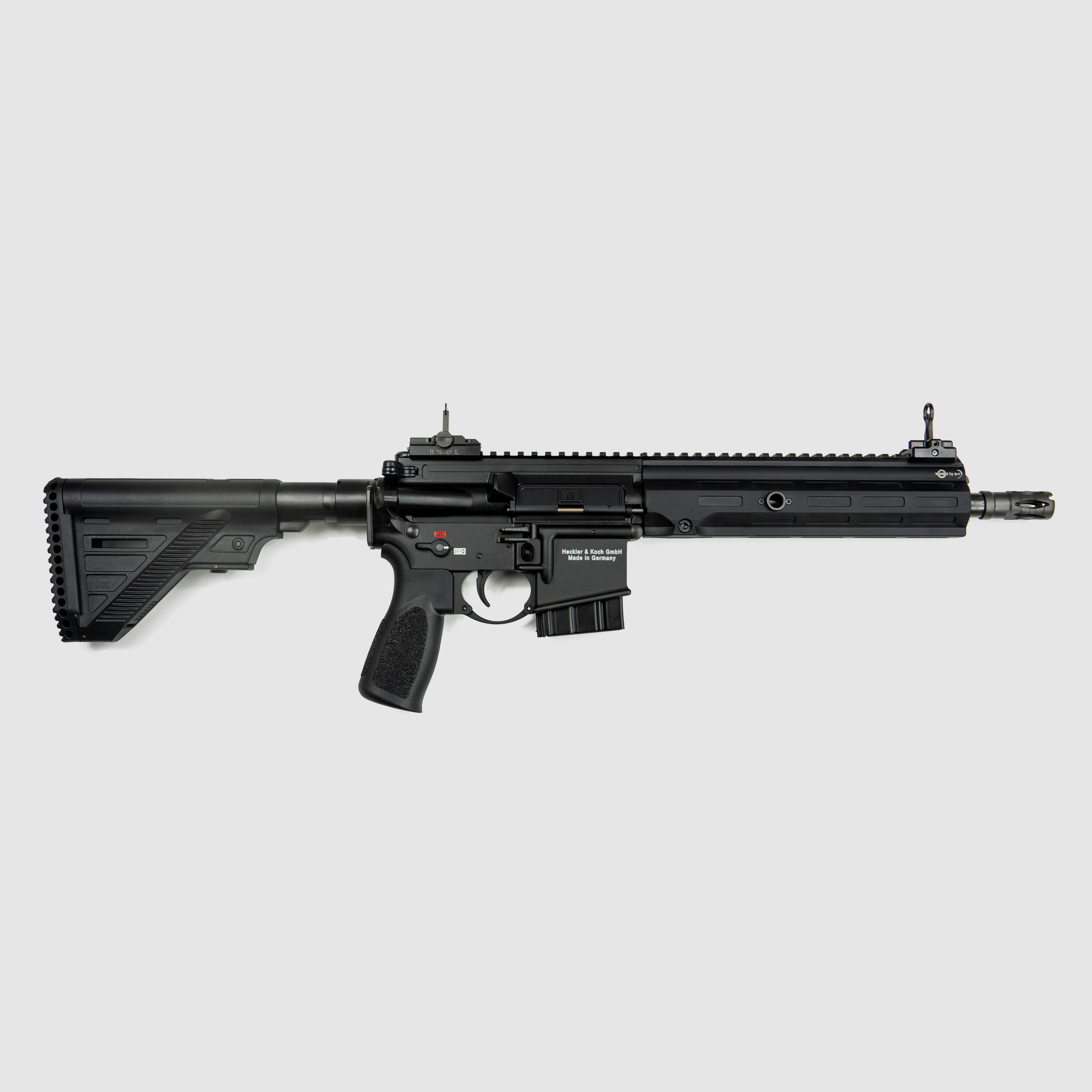 Heckler & Koch MR223 Sport, negro, 11", calibre .223Rem || rifle semiautomático