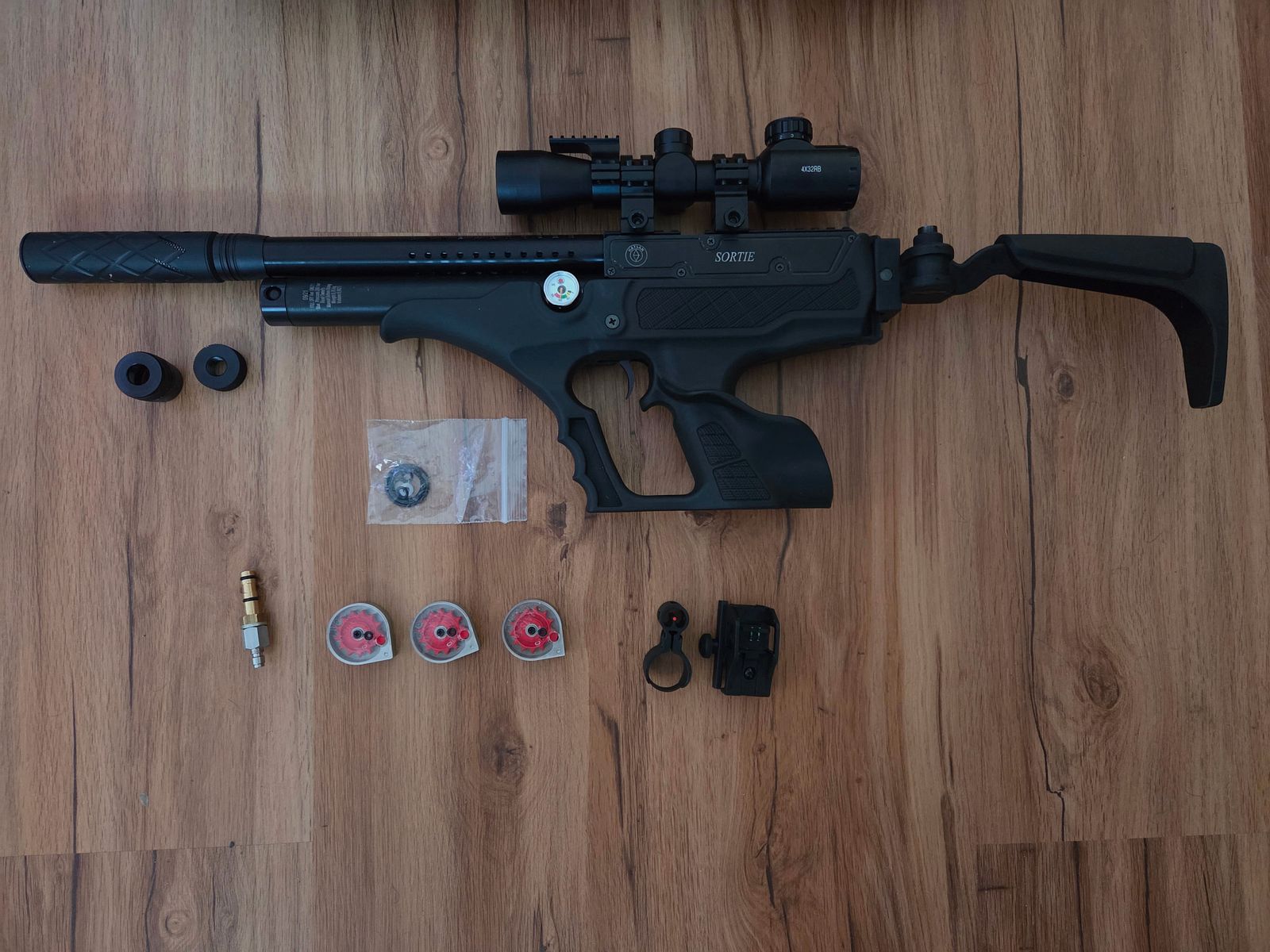 Hatsan Sortie Pistolet pneumatyczny 5,5mm PCP Nowy W idealnym stanie