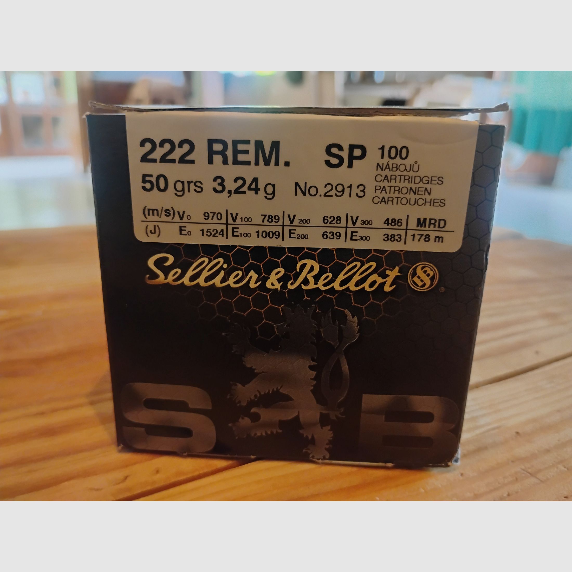 .222 Rem. S&B (140 Stück, 50grs)