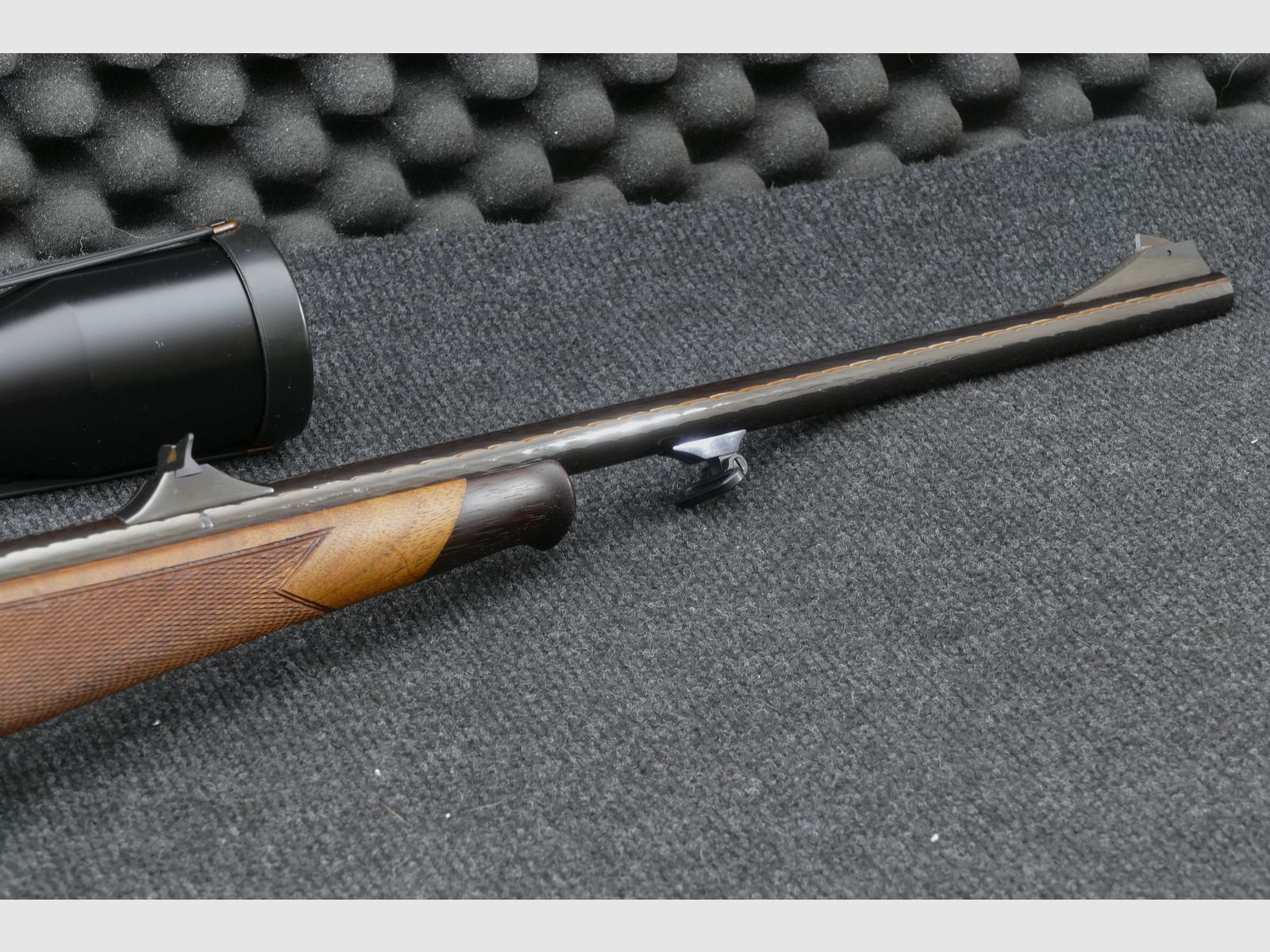 Steyr Mannlicher Luxus M en calibre .30-06 Springfield de primera mano en estado original excepcionalmente bueno, casi como nuevo WHB295