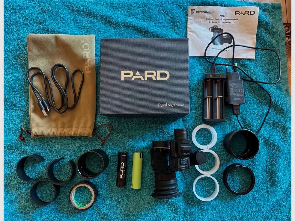 Pard NV007S Top wie neu mit viel Zubehör!