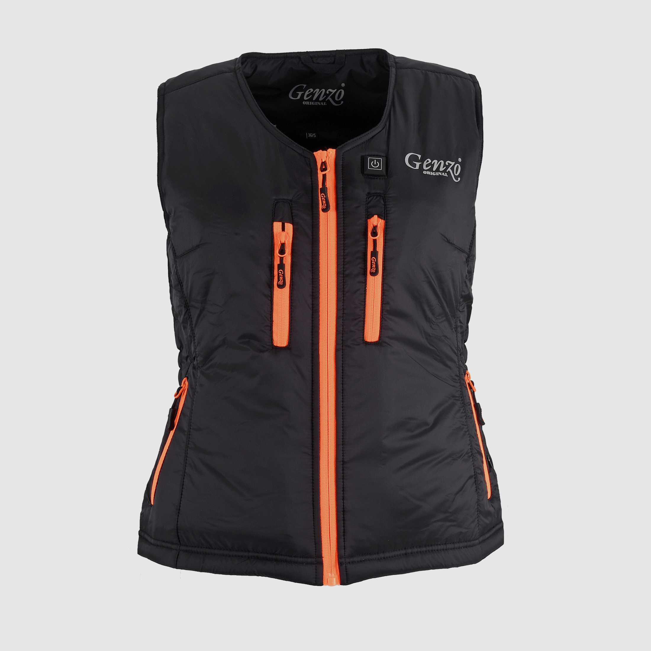 Genzo Arctic Original Heizweste Damen Schwarz - 38