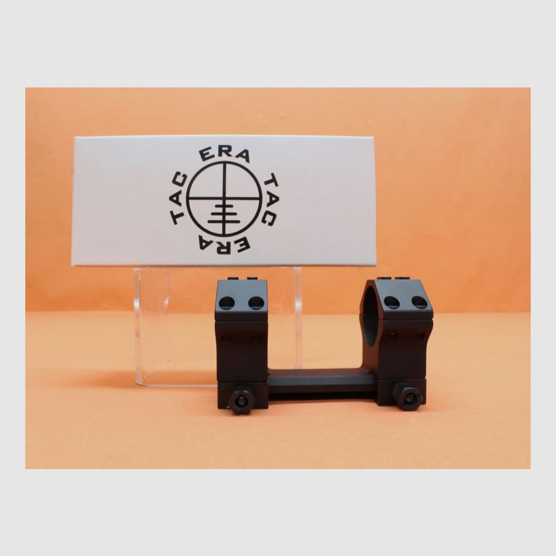 Recknagel Era-Tac Blockmontage 34mm (T5001-267A) kurz mit Mutter, Vorneigung 20MOA für Picatinnyprofil