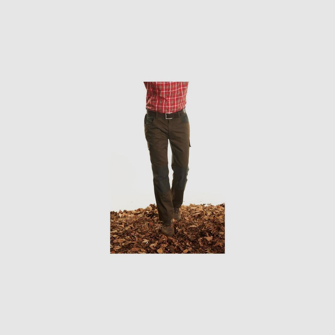 Hubertus Jagdhose Hydro mit Stretch dunkeloliv 32