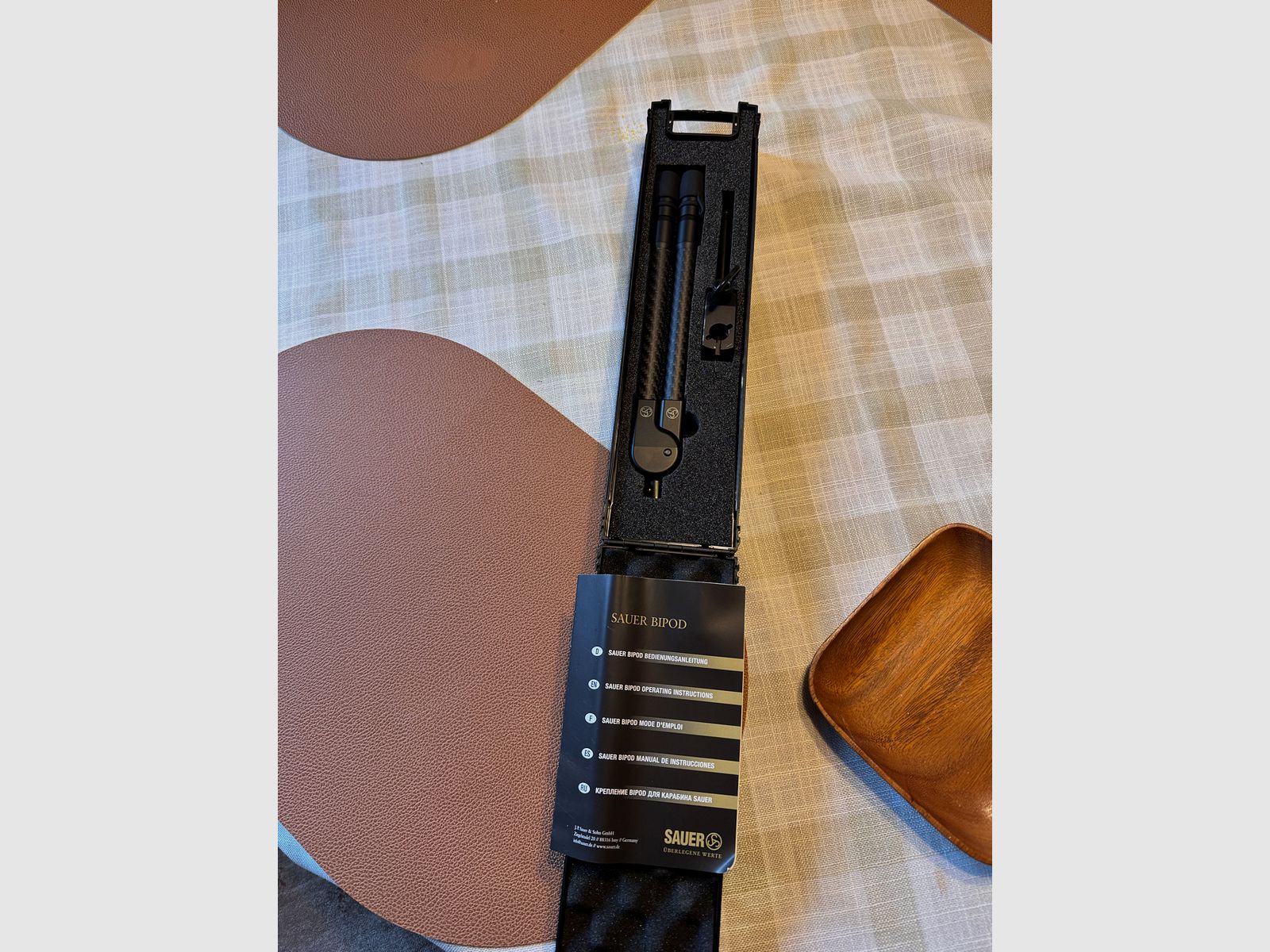 Sauer 404 .308 Win, steel system, with Leica Fortis 6, 2nd stock pair and extensive accessories - as good as new