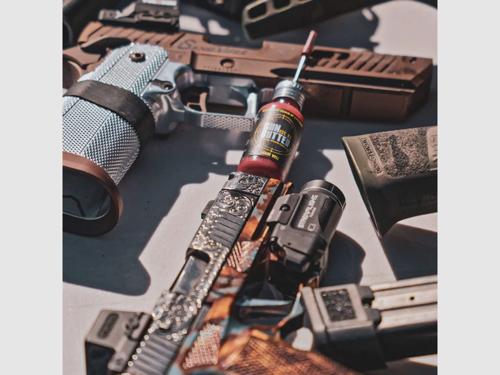 1 fl oz botella con aguja - Gun Butter, imagen 4 de 8