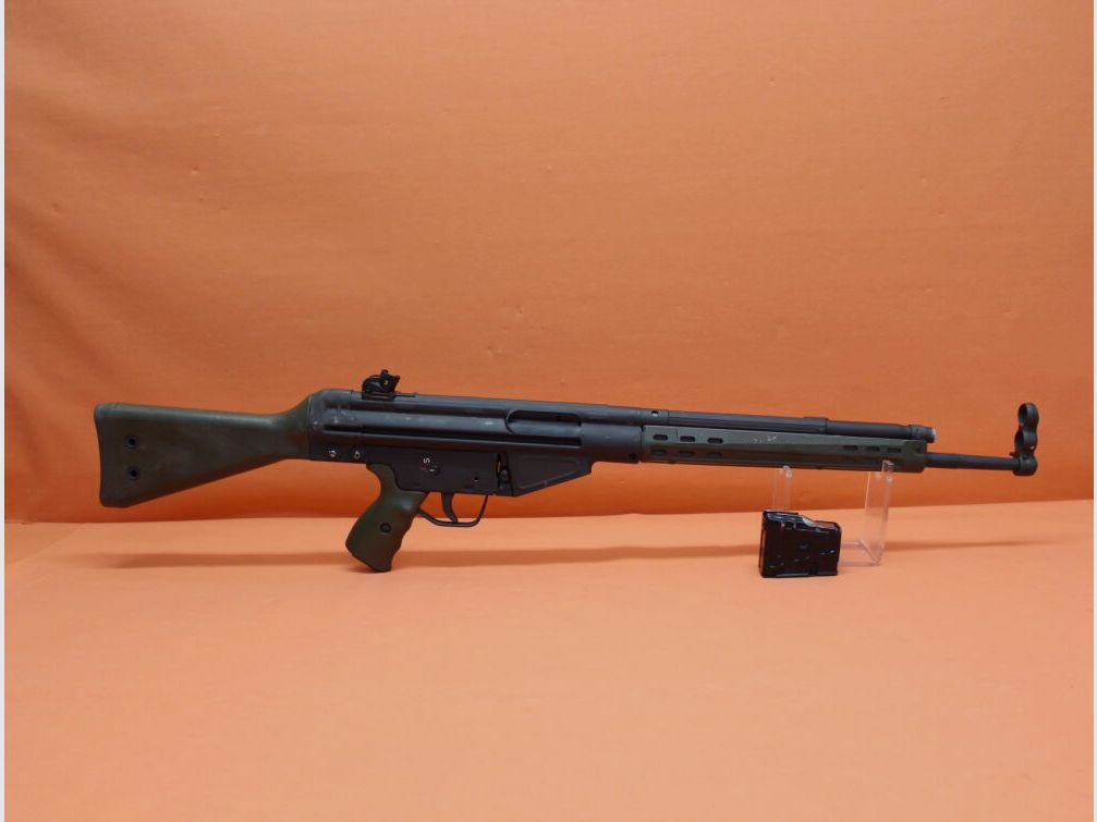 SAR2000 Ha.Büchse .308Win FMP SAR2000 System H&K HK41/G3, 45cm Lauf/ phosphatiert Gebraucht-/ Sammlerwaffe