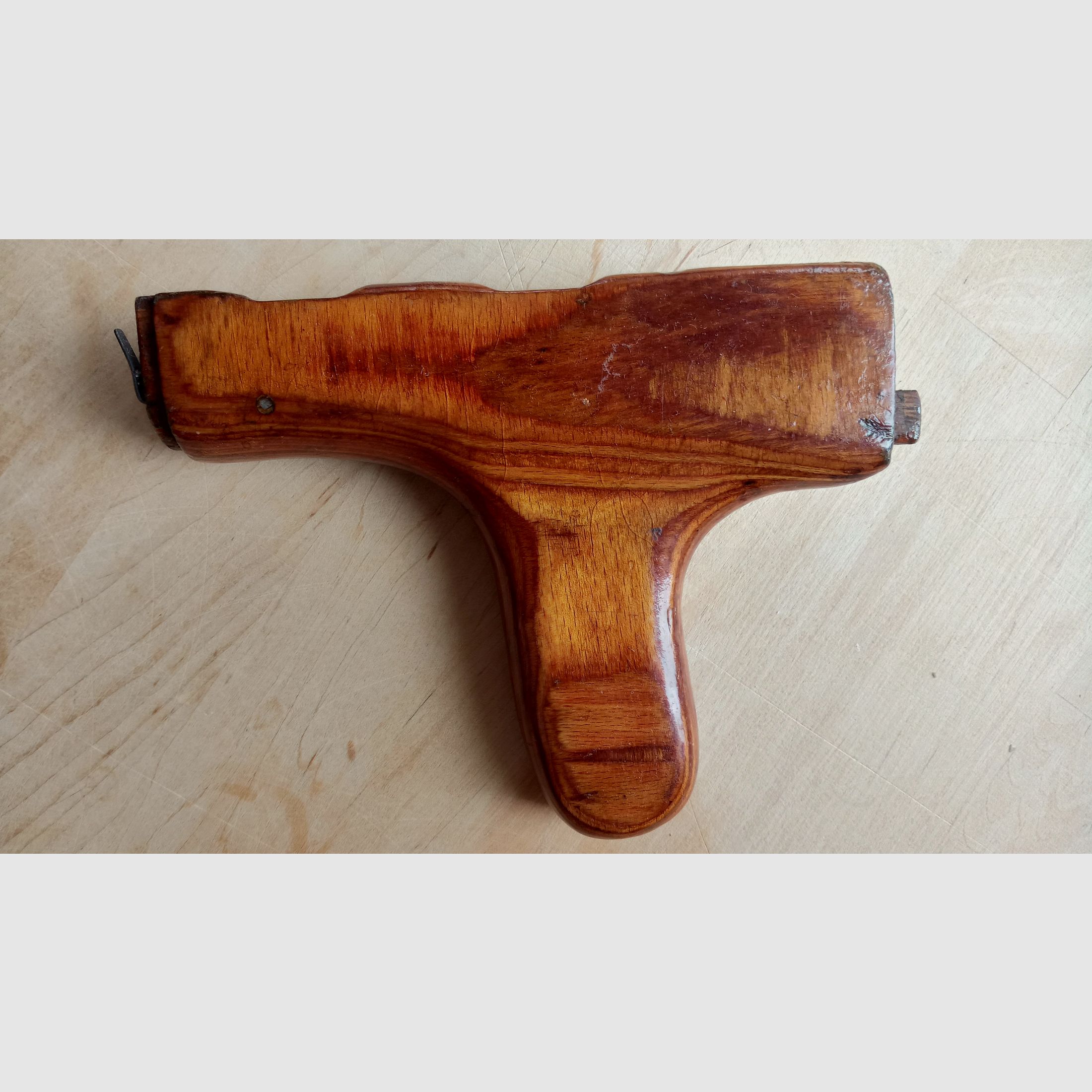 #1 Rumänischer AKMS unterer Handschutz s.g. Esel-Pimmel (Uluc) für Unterlaufklappschaft Schichtholz Romy Dong PM md.65 & oberer Laminat Handschutz russisch.