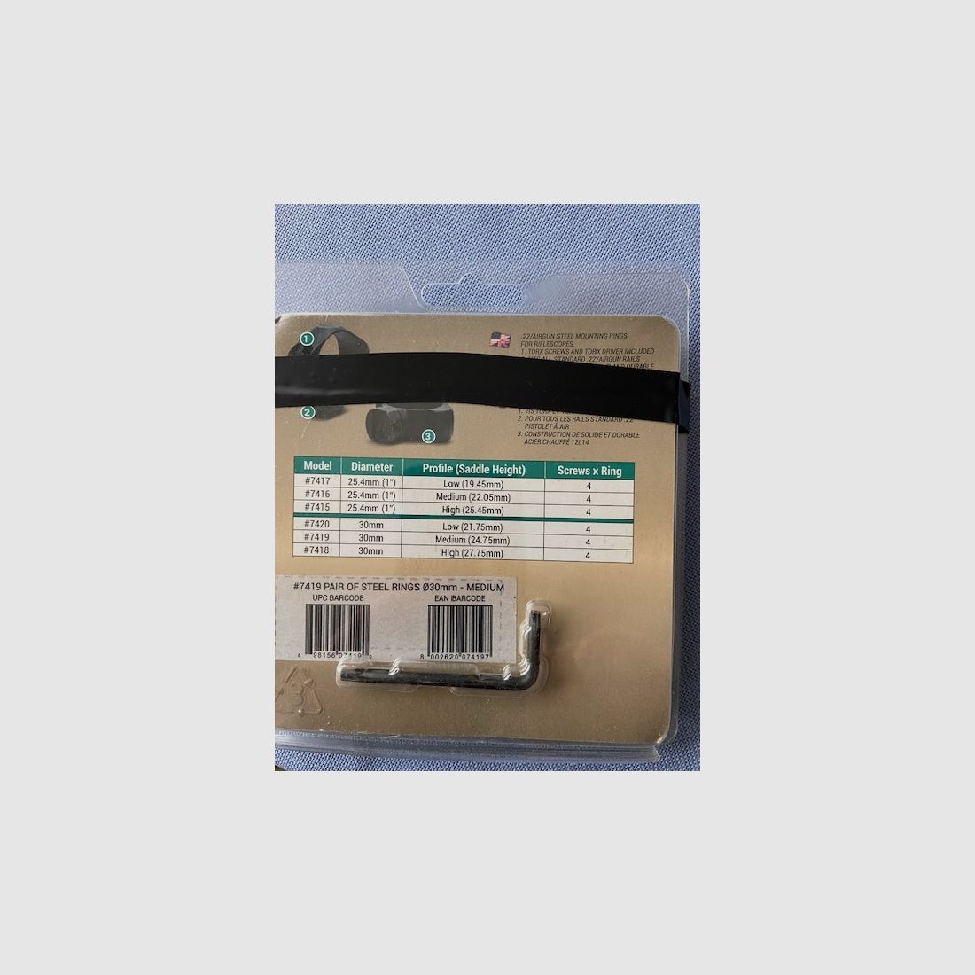 Montaggio del mirino di KONUS