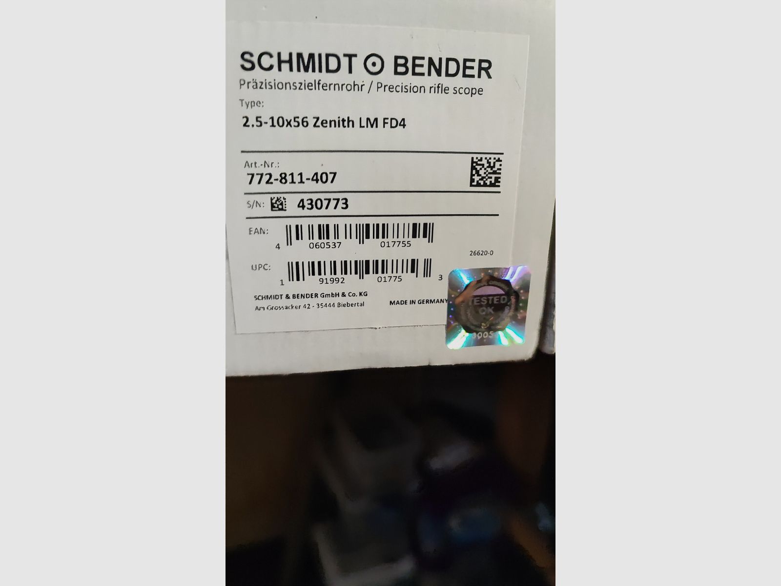 Repeater rifle Reno 98 system 30-06