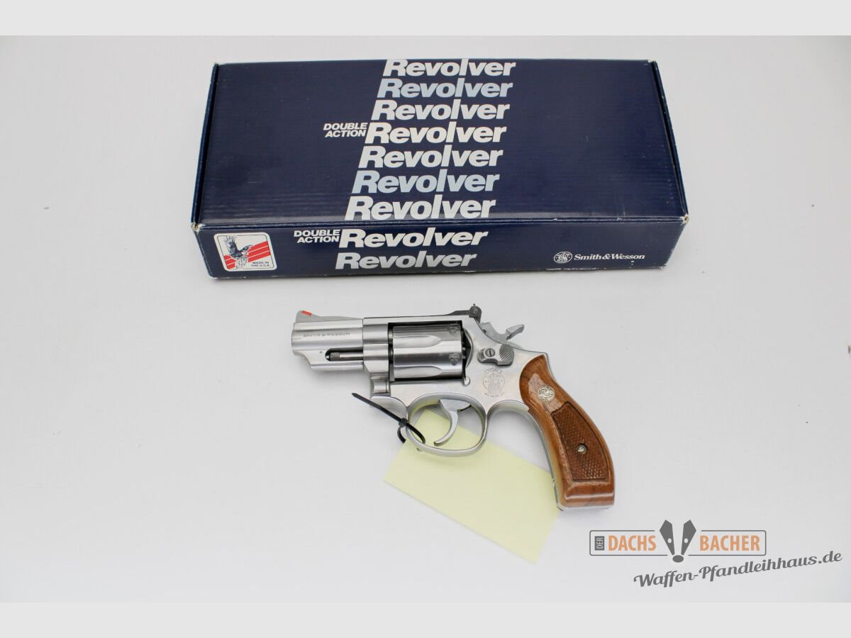 Revolver S&W Smith & Wesson Mod 66-2 Kal. .357 Mag 2,5\" Lauf Stainless