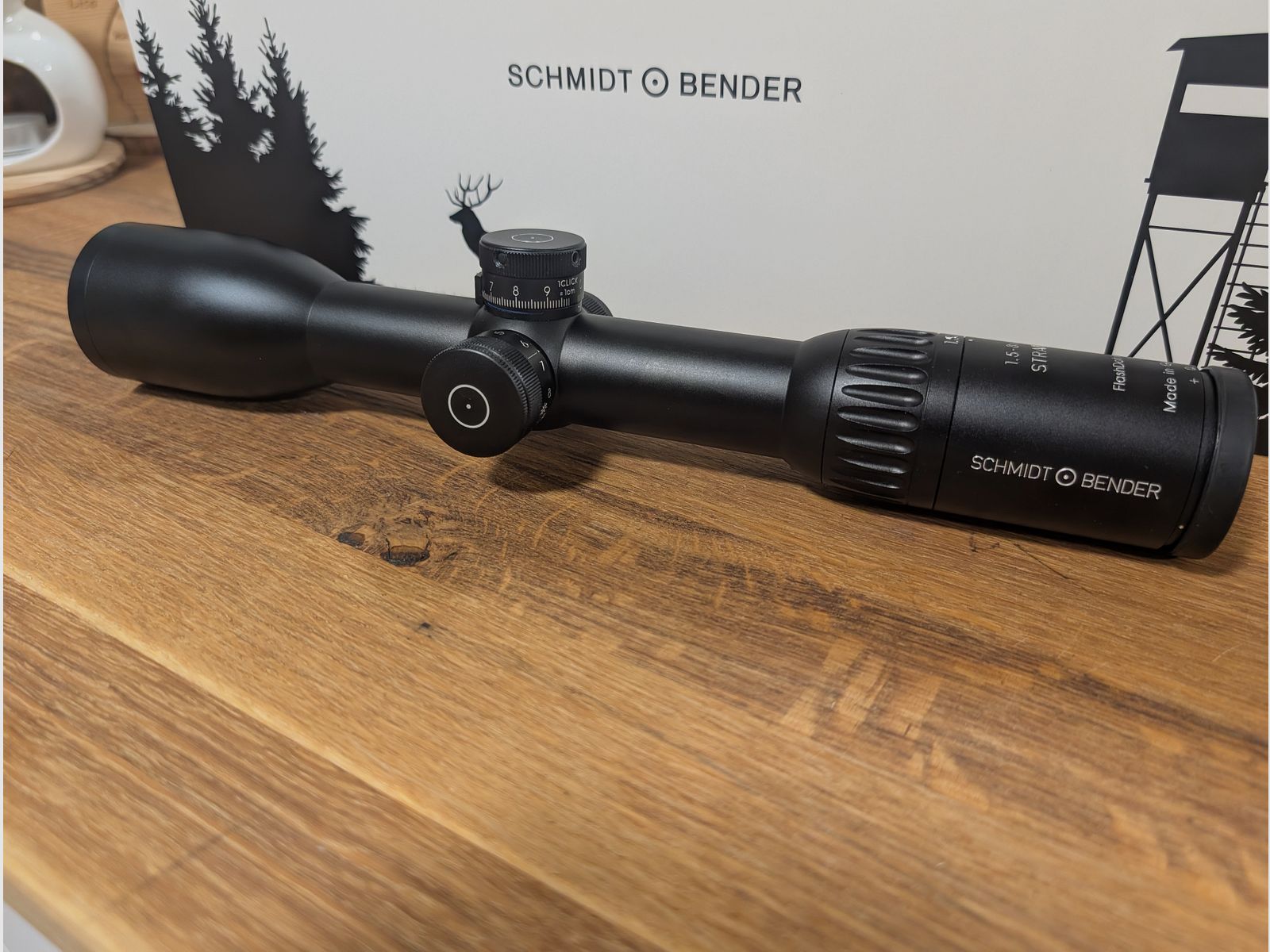 S&B Schmidt und Bender scope Stratos 1.5-8x42 with ASV